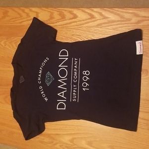 Diamond Supply Co XS navy blue t-shirt
